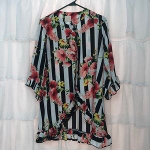 Zadie Bs ember ruffled tunic